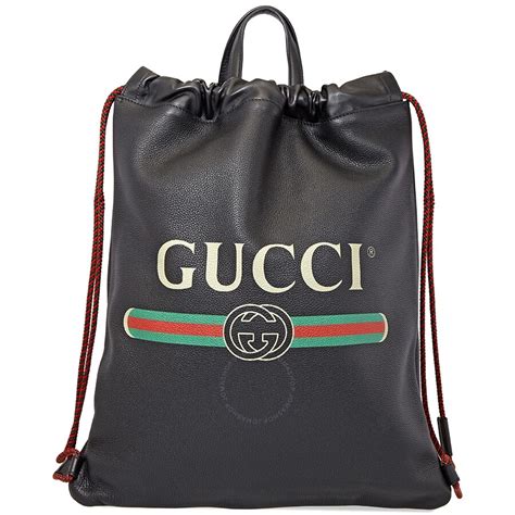 gucci womans backpack|gucci drawstring backpacks.